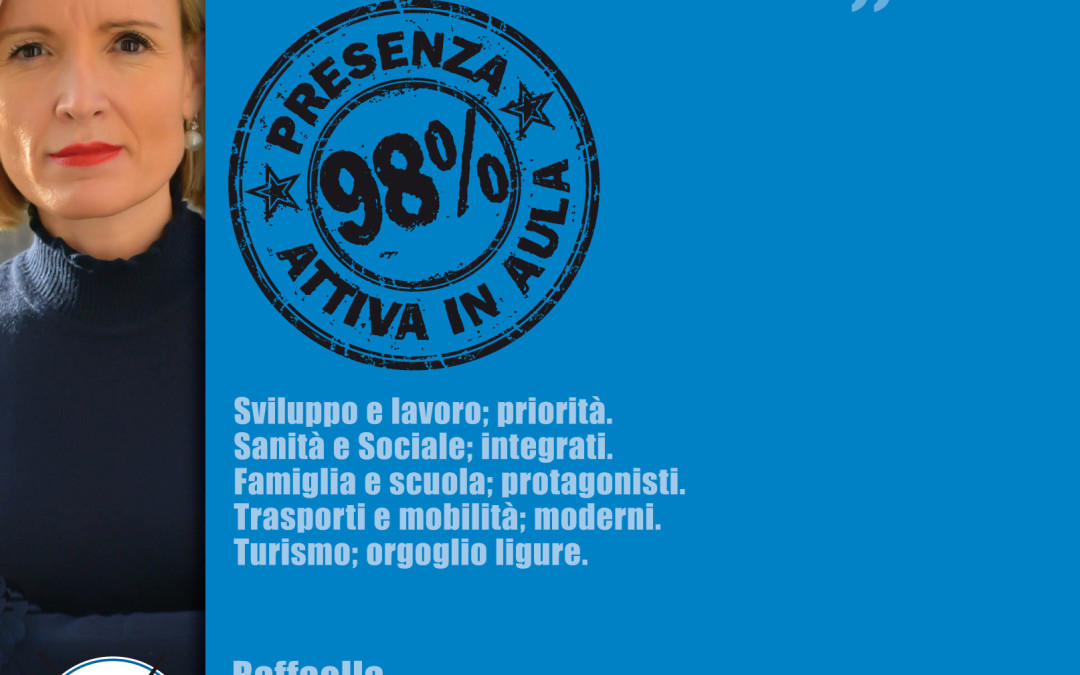 Venerdì 29 maggio 2015, a Recco chiusura della campagna elettorale