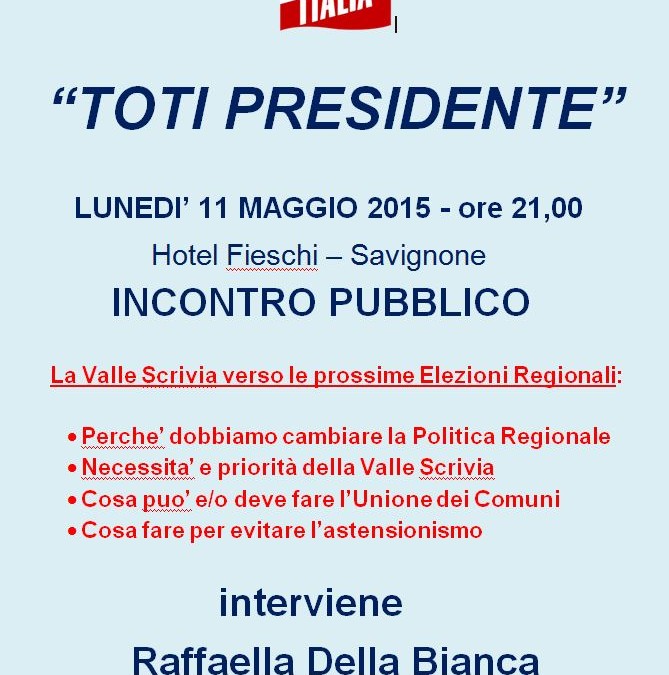 “TOTI PRESIDENTE”